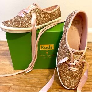 Keds for Kate Spade Rose Gold Shoes